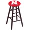 Holland Bar Stool Co Maple Bar Stool, Dark Cherry Finish, Nebraska Seat RC30MSDC - alternate 1