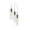Afx Vista 3-Light Round Pendant, 60W, Black VSAP05MBBKRND3 - alternate 1