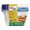 Glad To Go Lunch Containers, 2 Compartments, 32 oz, Plastic, 4PK XZA78404 - alternate 3