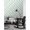 Chesapeake Inez Teal Geometric Wallpaper 4060-138920 - alternate 3