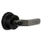 Brizo Litze Sensori Thermostatic Valve Trim Handle Kit, Industrial Lever Matte Black/Luxe Steel HL6634-BLSL - alternate 2