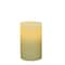 Homeroots 5" Ivory Flameless Pillar Candle 485133 - alternate 1