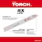 Milwaukee Tool 9" 8TPI The TORCH with CARBIDE TEETH 1PK + SAWZALL Demolition Blade Set, 12PC 49-22-1129, 48-00-5202 - alternate 7