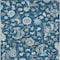 Homeroots 3' X 5' Navy Blue Ivory And Gray Floral Washable Indoor Outdoor Area Rug 597830 - alternate 3
