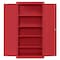 Sandusky Lee Medium Duty Welded Steel Storage Cabinet, 36x18, 72, Red CA41361872-01 - alternate 5
