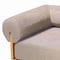 Baxton Studio Bertille Left-Arm Chaise Lounge with Solid Wood Base 262-14454-ZORO - alternate 6