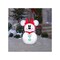 Gemmy Inflatable Airblown LED White Minnie Mouse Snowman 3.5 ft. 117566 - alternate 2