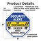 Signmission Security Alert No Trespassing 24 Ho, 6 Inch X 6 Inch, Plastic Sign OC-P-6-185 - alternate 5