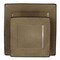 Gibson Elite Kiesling 16 Piece Hard Square Stoneware Dinnerware Set in Taupe and Black 750121025M - alternate 4