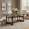 Homeroots 88" Oak Wood Trestle Base Dining Table 631288 - alternate 3