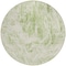 Homeroots 8' Sage And Ivory Round Abstract Washable Indoor Outdoor Area Rug 614265 - alternate 3