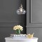 Jonathan Y Wyatt 9.5" Adjustable Drop Pharmacy Metal/Glass LED Pendant, Brass Gold JYL3515A - alternate 6