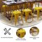 Flash Furniture 18 Inch Yellow Metal Stool, 4PK ET-BT3503-18-YL-GG - alternate 5