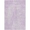 Homeroots 8' X 10' Purple And Ivory Geometric Washable Indoor Outdoor Area Rug 577586 - alternate 5