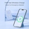 Alpha Digital Magnet Power Bank- 10,000mAh, Wireless Charge, Phone Stand -Blue ZL014-BL - alternate 3