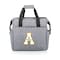 Picnic Time Family Of Brands NCAA App State Mountaineers On The Go Lunch Bag Cooler - Soft Cooler Lunch Box, Heathered Gray 510-00-105-794-0 - alternate 1