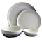 Gibson Elite Rhinebeck 16 Piece Round Stoneware Dinnerware Set in Blue 107223.16 - alternate 4