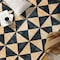 World Rug Gallery Geometric Diamond Washable Non Slip Runner Rug 2 ft x 10 ft Natural WR74NATURAL2X10 - alternate 4