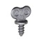 Auveco Dealer License Plate Thumb Screw #14 x 1/2in, 25PK 15170 - alternate 1