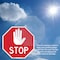 Signmission Stop, 10 inch X 10 inch, Aluminum Metal Signs, 2PK OC-A-2PACK-10-295 - alternate 2