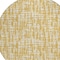 Homeroots 8' Gold Brown And Beige Round Abstract Washable Indoor Outdoor Area Rug 602499 - alternate 2