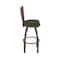Holland Bar Stool Co Eleanor 30in Swivel Bar Stool with Bronze Finish, Medium Back and Canter Pine Seat 880 - alternate 5