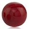 Homeroots 3" Red Aluminum Decorative Orb Tabletop Sculpture 354716 - alternate 1