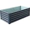 Hanover 71-in. Galvanized Steel Raised Garden Bed HANRECGB-4GRY - alternate 1