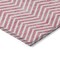 Homeroots 3' X 5' Pink And Ivory Chevron Washable Indoor Outdoor Area Rug 596285 - alternate 4
