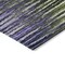 Homeroots 3' X 5' Purple Lilac And Lavender Striped Washable Indoor Outdoor Area Rug 577992 - alternate 4