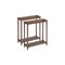 Homeroots Set Of Two 24" Brown Wood Rectangular End Tables With Shelf, 2PK 515520 - alternate 4