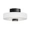 Afx Sydney 13in LED Ceiling Light, Black SYDC13LAJUDBK - alternate 1