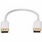 Add-On DisplayPort Male to DisplayPort Male White Cable For Resolution Up to 3840x2160 (4K UHD) DISPLAYPORT1FW - alternate 3