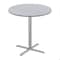 Correll Round Cafe Table, 24 in W, 24 in L, 42 in H, Particleboard Top, Gray Granite SXB24R-15-98-13 - alternate 1
