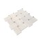 Apollo Tile 11x11 Bianco Carrara, Eastern Beige Marble Polished Floor and Wall Mosaic Tile 4.2 sqft/case, 5PK APLKB88B06A - alternate 4
