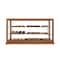 Koolmore 44 In. Artisan Wooden Bakery Display Horizontal Case 9 Cu ft, Dark color KM-BDW-44D - alternate 1