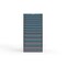Strong Hold 12 drawer cabinet - (4x 2ft, 4x 3ft, 3x 5ft, 1x 7ft) - Blue accents - Keyed Different S3060-PPDAS-1202FS - alternate 1