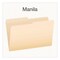 Pendaflex Manila File Folders, 1/2-Cut Tabs: Assorted, Legal Size, 0.75" Expansion, Manila, 100PK 1007052 - alternate 2