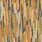 Homeroots 8' X 10' Orange And Beige Striped Washable Indoor Outdoor Area Rug 609045 - alternate 4