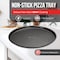 Bakken-Swiss BAKKENMASTER 3-Piece Swiss Pizza Tray Set, Non-Stick, Gray Coating, Dishwasher Safe Bakeware BKPIZ3P66 - alternate 4