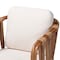 Bali & Pari Westham Bohemian Natural Rattan and Seagrass Arm Chair 252-13918-ZORO - alternate 4