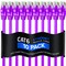 Maximm Cat6 Round LAN Patch Cable 25ft, Purple, 10PK CAT6743 - alternate 1