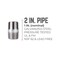 Ace Trading - Nipple STZ Industries 1 in. MIP each X 1 in. D MIP Galvanized Steel 2 in. L Nipple 301UP1X2 - alternate 3