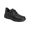 Orthofeet Claude Mens Hands Free Shoe, Black, Size 8 22011 - alternate 1