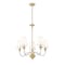 Z-Lite Katerina 5 Light Chandelier, Rubbed Brass, 24 In W x 26.5 In H 1950-5RB - alternate 2