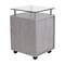 Homeroots 16" Gray Wood Drawer Filing Cabinet 723069 - alternate 3
