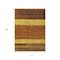 Homeroots 10' X 14' Terra Cotta Gold And Brown Abstract Washable Indoor Outdoor Area Rug 615307 - alternate 2