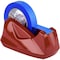 Acrimet Tape Dispenser, 1 in, 3 in Tape Core Dia., Plastic, Stainless Steel, Red 271.4 - alternate 1