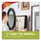 Command Picture Hanging Strips, Removable, Holds Up to 4 lbs per Pair, 0.75 x 3.65, Black, 4PK 17206BLK - alternate 4