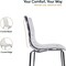 Leisuremod Astor Ripple Swirl Polycarbonate Seat Barstool with Chrome Base & Footrest ACC-30CL - alternate 3